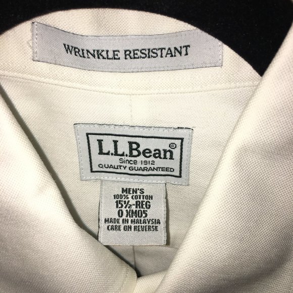 LL Bean Short Sleeve Button Down Shirt - Picture 2 of 2